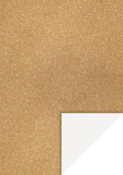 GlitterkartonA4 200g hellgold
