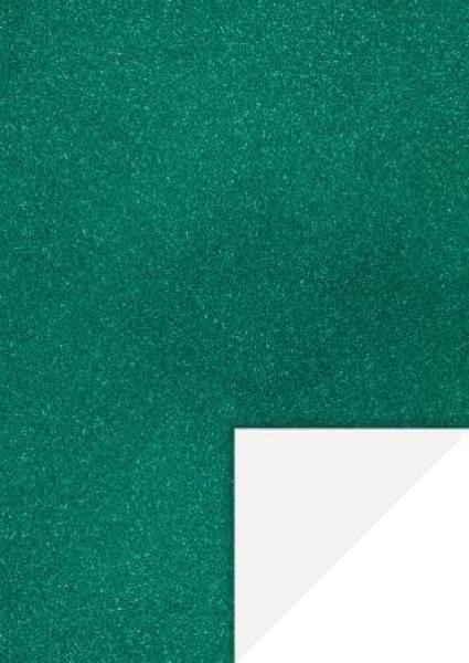 GlitterkartonA4 200g petrol