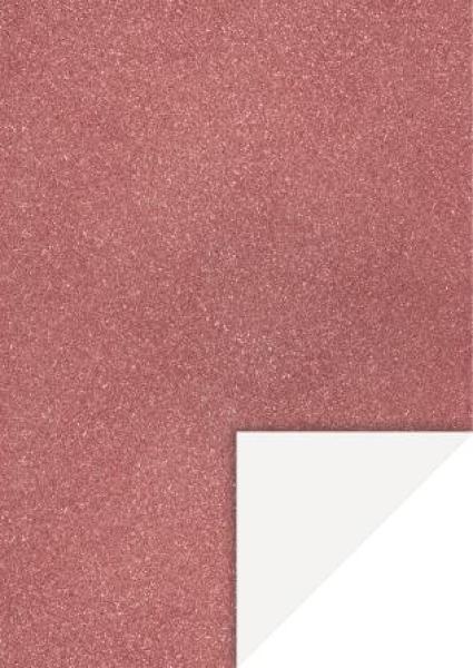 GlitterkartonA4 200g hellrosa