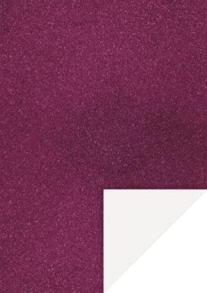GlitterkartonA4 200g violett