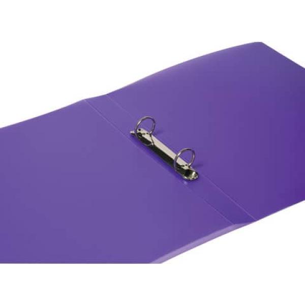 Schulordner A4 transluzent violett