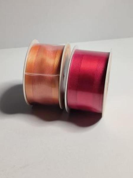 Dekorationsband 40mm breit sort.