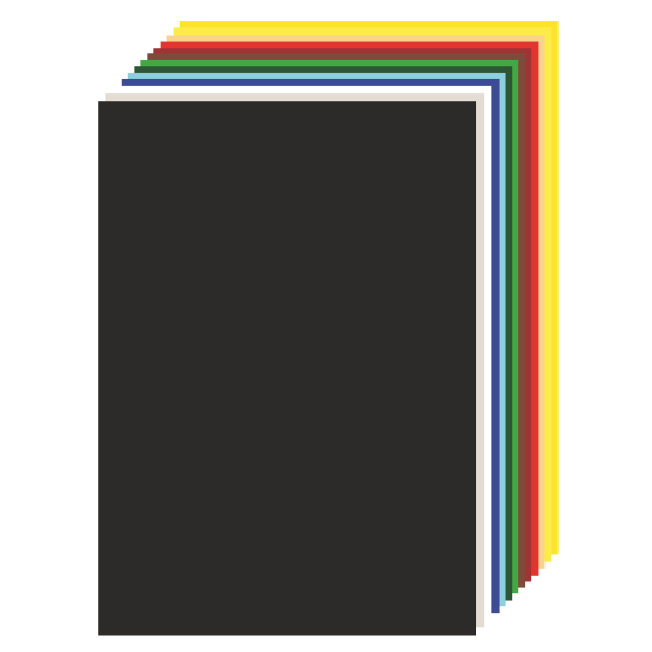 Tonkarton schwarz 50x70cm