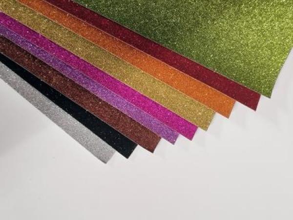 Glitterkarton 50x70 200g Stück