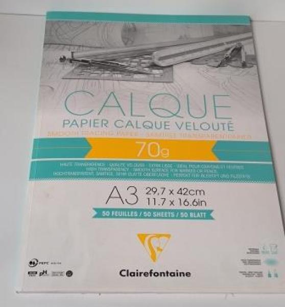 CANSON technisches Zeichenpapier, D IN A3, 90/95 g/qm (332468200)
