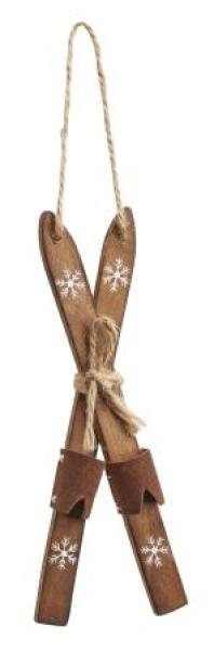 Miniatur-Skier 15 x 4 cm