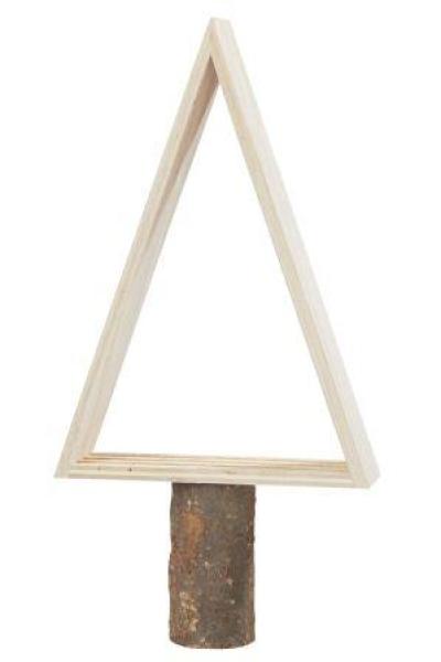 Holz-Baum ca. 14,5 x 4 x 28 cm