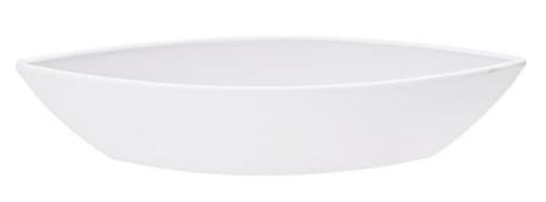 Schale weiss, 5,5 x 9 x 26 cm, Kunststoff