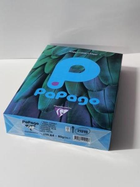 Kopierpapier Papago A4, 80g kobaltblau, intensiv