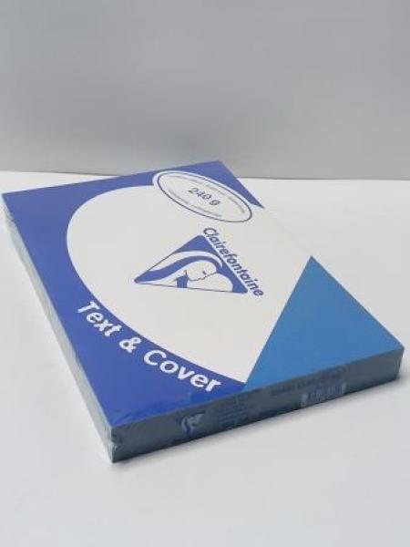 Rückwand A4 ledergenarbt dunkelblau 240g