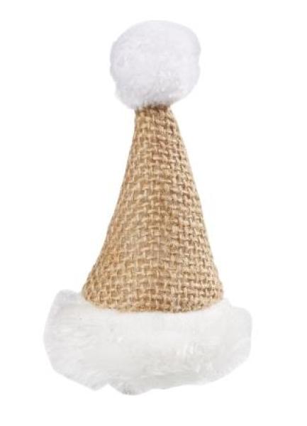 Nikolaus-Mütze ca. 9 cm, natur Jute