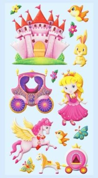 SOFTY-Sticker Prinzessin III
