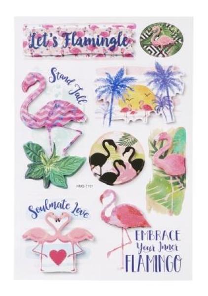 Sticker Flamingos