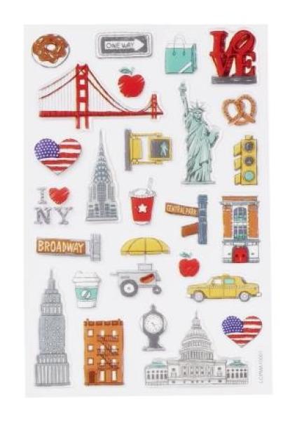 GLOSSY-Sticker USA