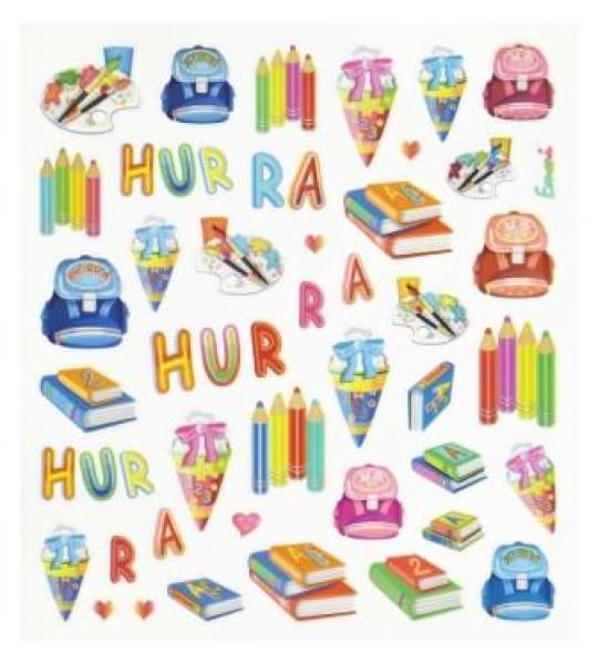 HOBBY-Design Sticker Schule III