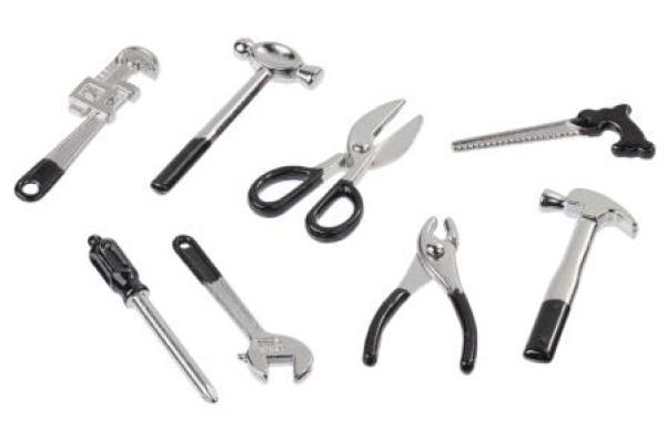 Werkzeugset ca. 3,5 cm 8 teilig