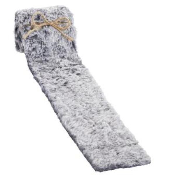 Kunstfell-Band 8 cm x 2 m, grau