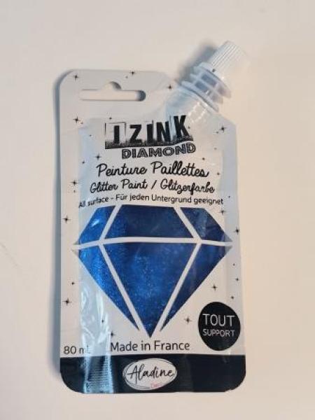 Diamantfarbe IZINK Diamond - Marineblau, 80 ml
