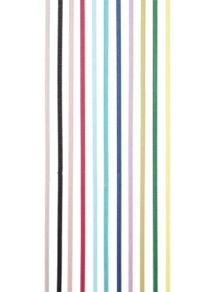 Ripsband 3 mm, Rol. à 25 m, cyclam   ldm