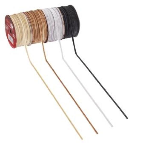 Samtband 3 mm, Rol. à 25 m, grau   ldm