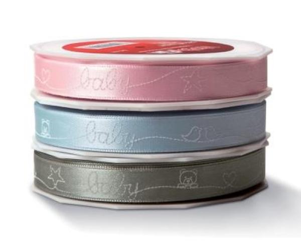 Band Baby, 15 mm x 20 m, grau  ldm