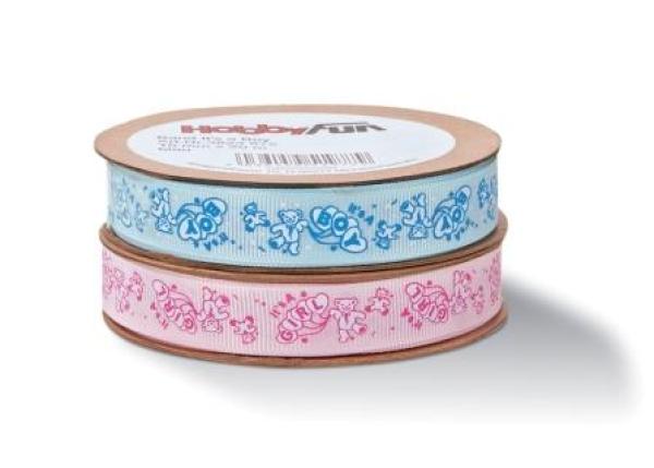 Band It's a Girl, 15 mm x 20 m, rosa  ldm