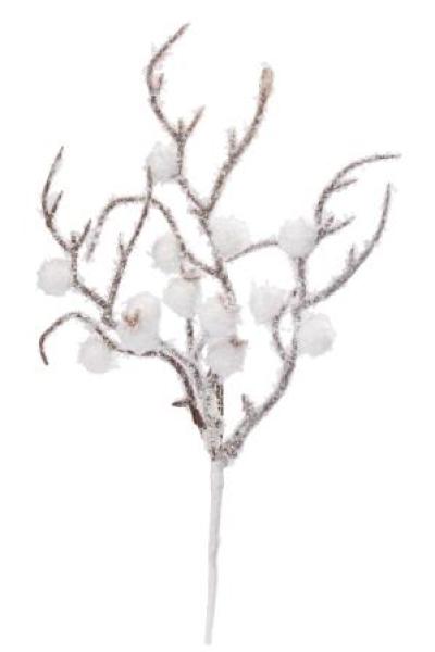 Schneekugelzweig, ca. 20 cm, Btl. à 1 St.