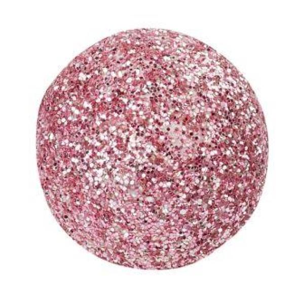 Deko-Glitzerkugeln ca. 15 mm, rosé, Btl. à 20 St.