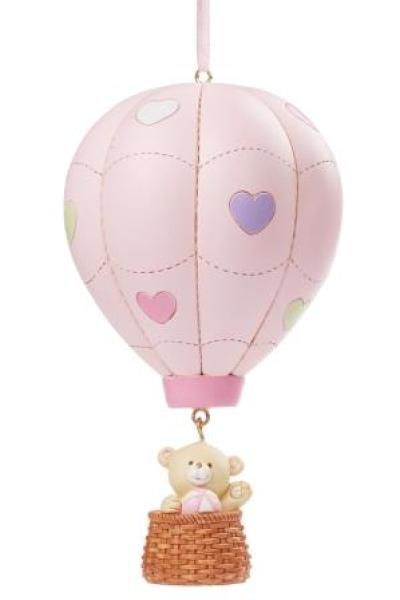 Baby-Girl Ballon, ca. 14 cm