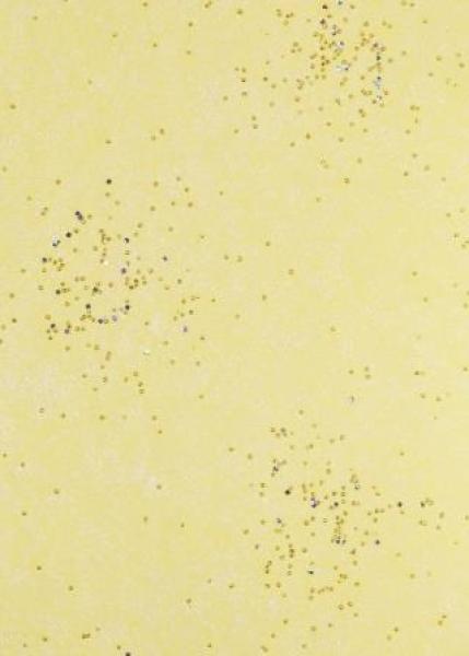 CREApop® Brilliant-Papiervlies gelb/gold, 25 cm x 15 m   ldm
