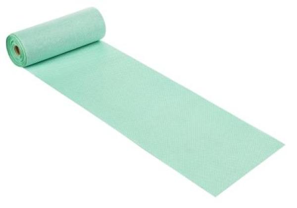 Dekostoff Leinen-optik türkis, 20 cm x 10 m   ldm