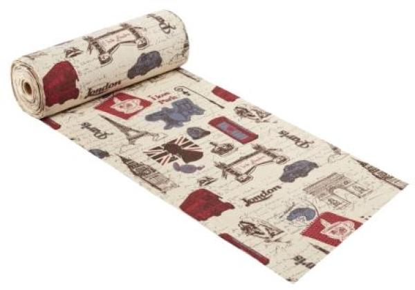 Dekostoff Vintage Reisen, 29 cm x 15 m   ldm