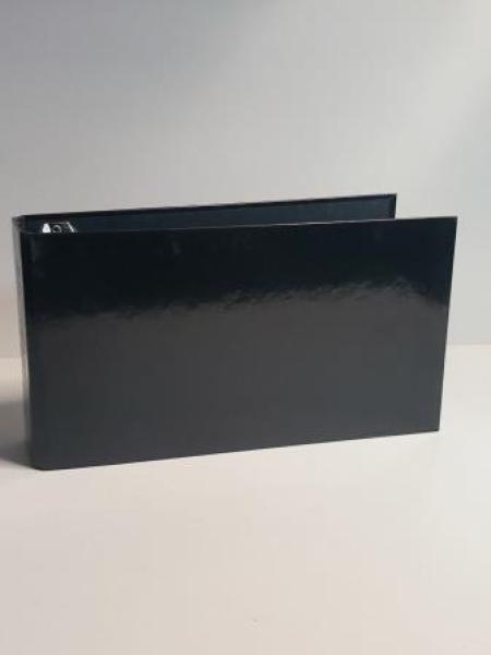 VELOFLEX VELOCOLOR® Classic Bankringbuch 2-Ringe schwarz 4,5 cm DIN A6 quer