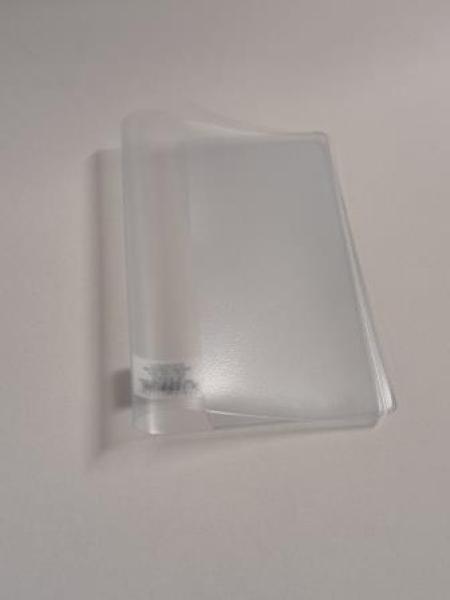 Ausweishülle doppelt transparent