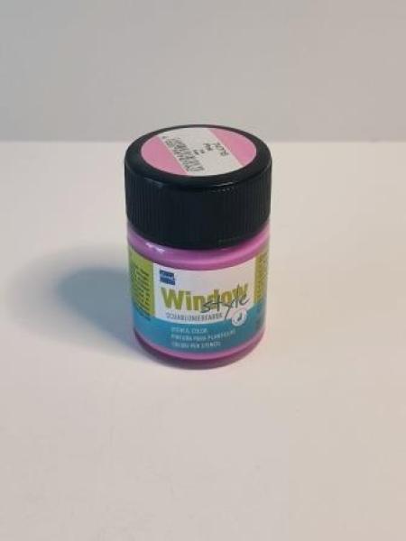 KREUL Schablonierfarbe ´Window Style´, 50 ml, pink