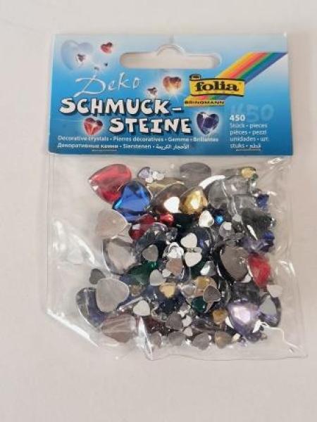 Schmucksteine Herzen