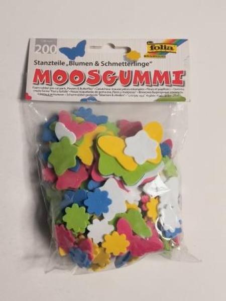 Moosgummi Stanzteile 200ST