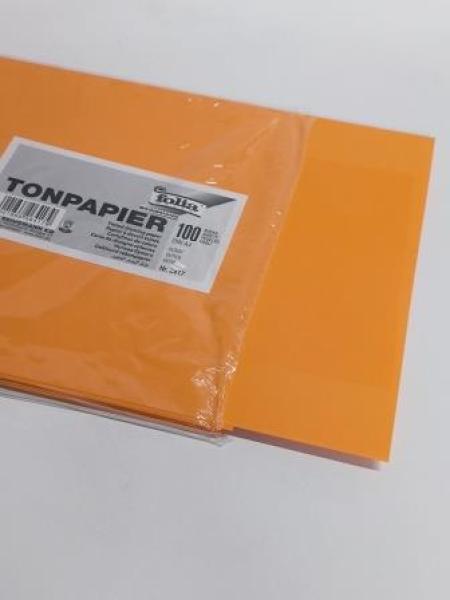Tonpapier A4 ocker Folia 6417
