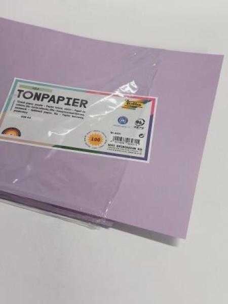 Tonpapier A4 lila Folia 6431