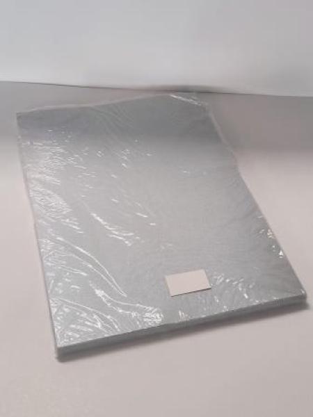 Tonpapier A4 silber