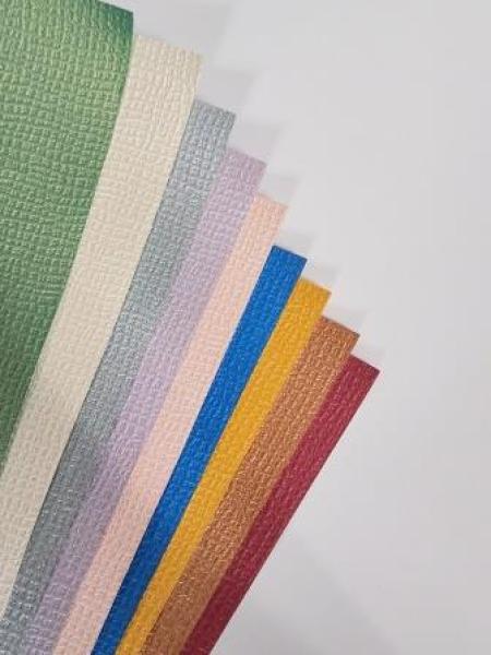 Kreativkarton Jutefaser Metallic 50 x 70 cm 230g/qm