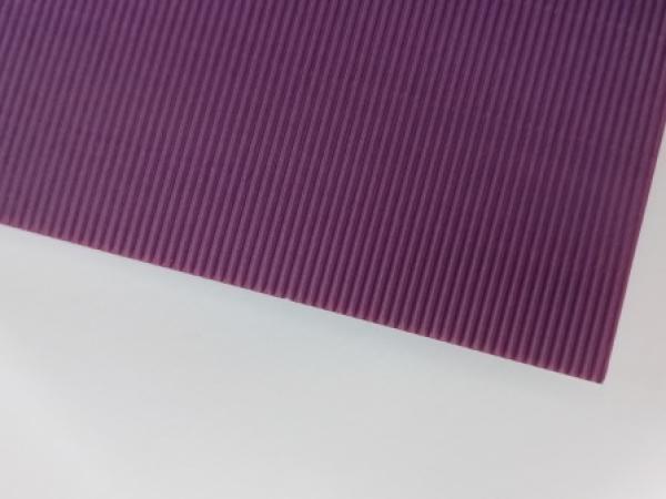 Bastelwellpappe dunkellila