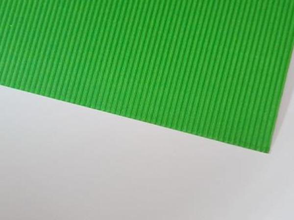 Bastelwellpappe grün