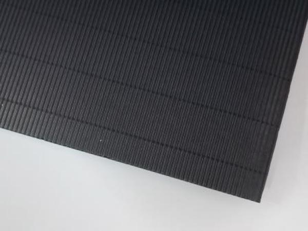 Bastelwellpappe schwarz