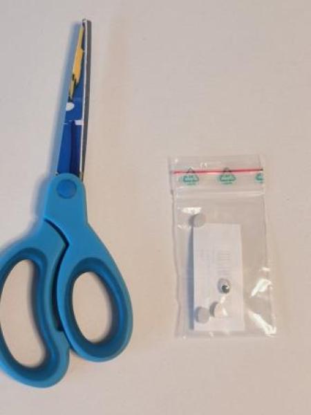 Wackelaugen Folia 7,5mm oval