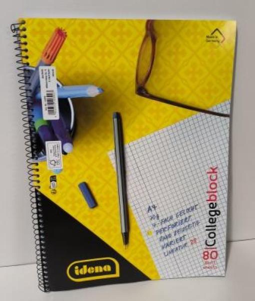 Idena Postmappe A4, PP mit Gummizug, gelb