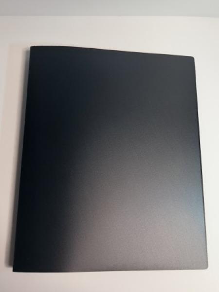 Idena Ringbuch A4 PP schwarz 20mm 2 Ringe