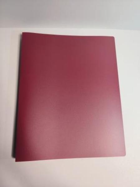 Idena Ringbuch A4 PP bordeaux 20mm 2 Ringe