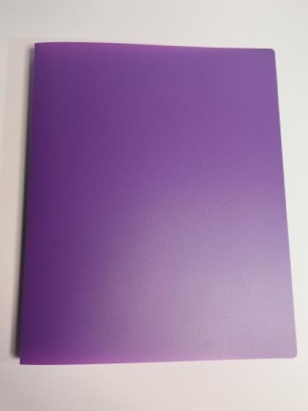 Idena Ringbuch A4 PP lila 20mm 2 Ringe