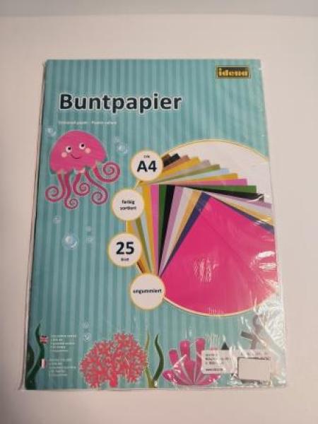 Idena Buntpapier A4